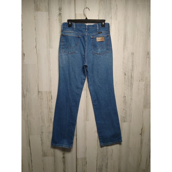 Wrangler 936 Cowboy Cut Rigid Slim Fit Jeans 33x32 (31x30 Actual) - Picture 4 of 6